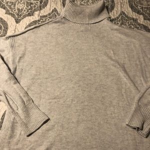 Gray Turtleneck